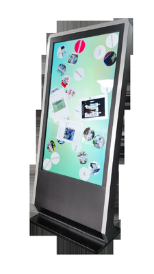 500nits Floor Standing Touch Screen Kiosk 55 Inch Digital Signage Display